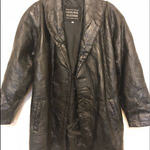 Italian Stone Genuine Leather Jacket